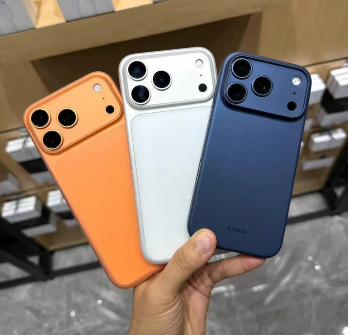 KZDOO Air Skin Case for iPhone 17 Pro Max & 17 Pro – Ultra Thin Lightweight Frosted Matte Protective Cover