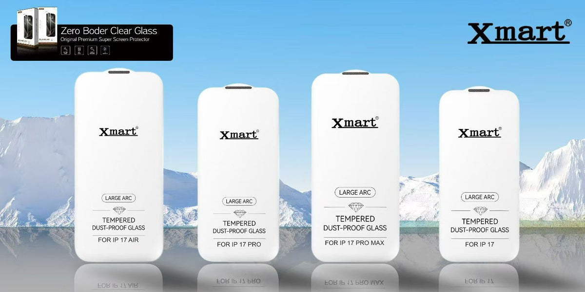 Xmart Borderless Glass with Dust net - iPhone series