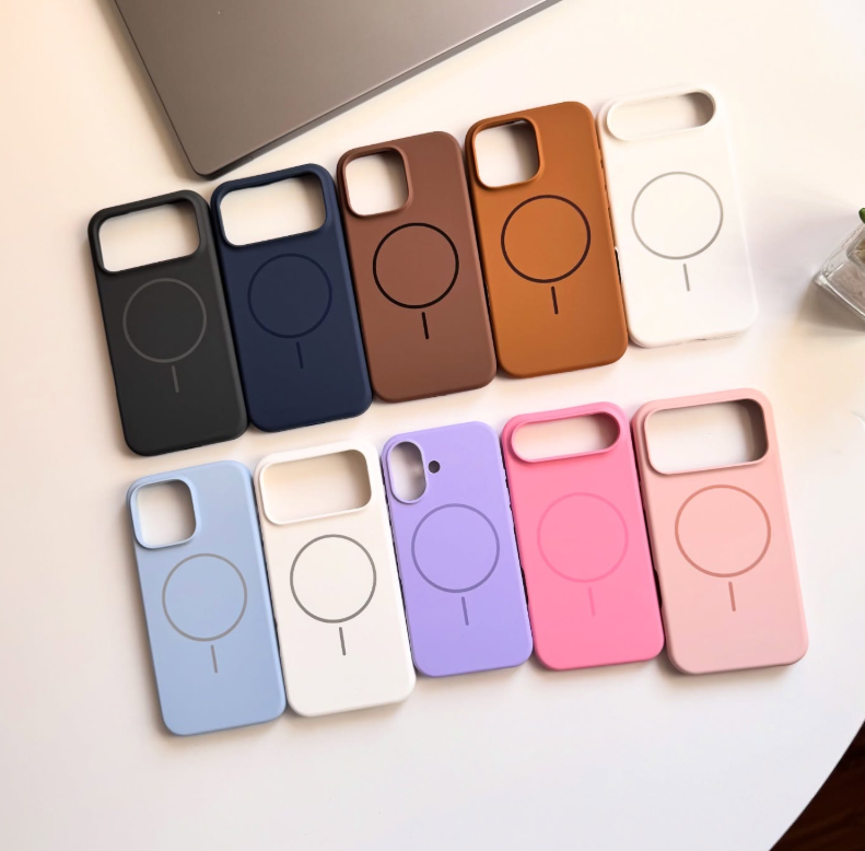 Silicone MagSafe Case for iPhone 17 Series | Premium Soft Protective Cover with Magnetic Support