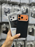 Berlia Carbon Fibre Case for iPhone 17 Pro & 17 Pro Max | Slim Luxury Protection